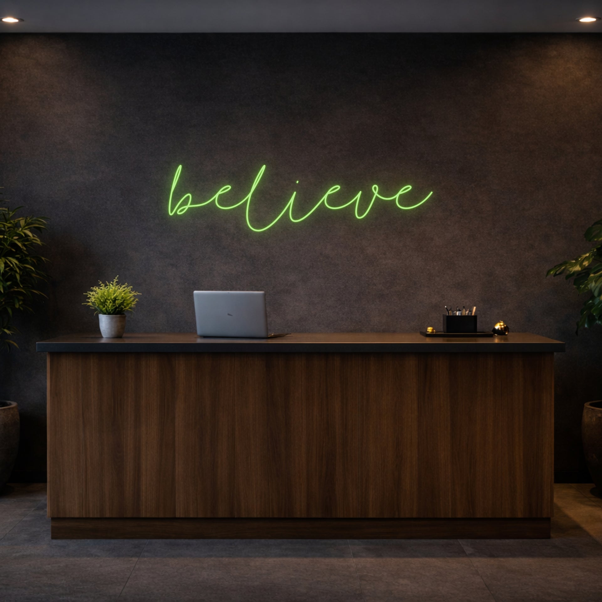 Believe Neon Sign