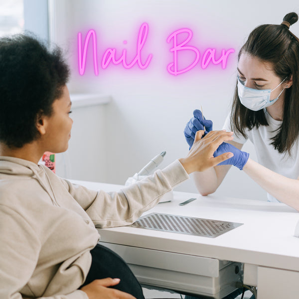Nail Bar Neon Sign