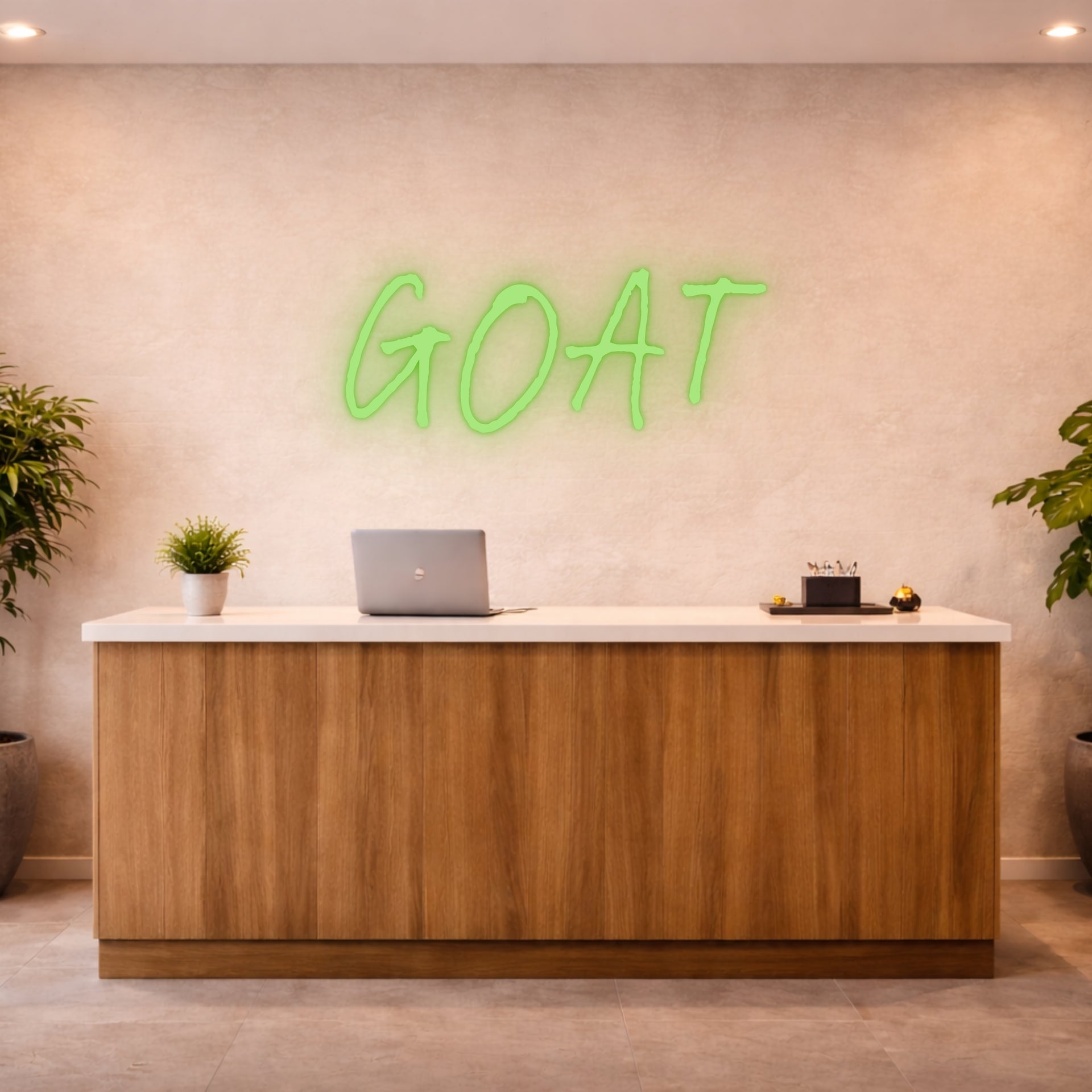 GOAT Neon Sign