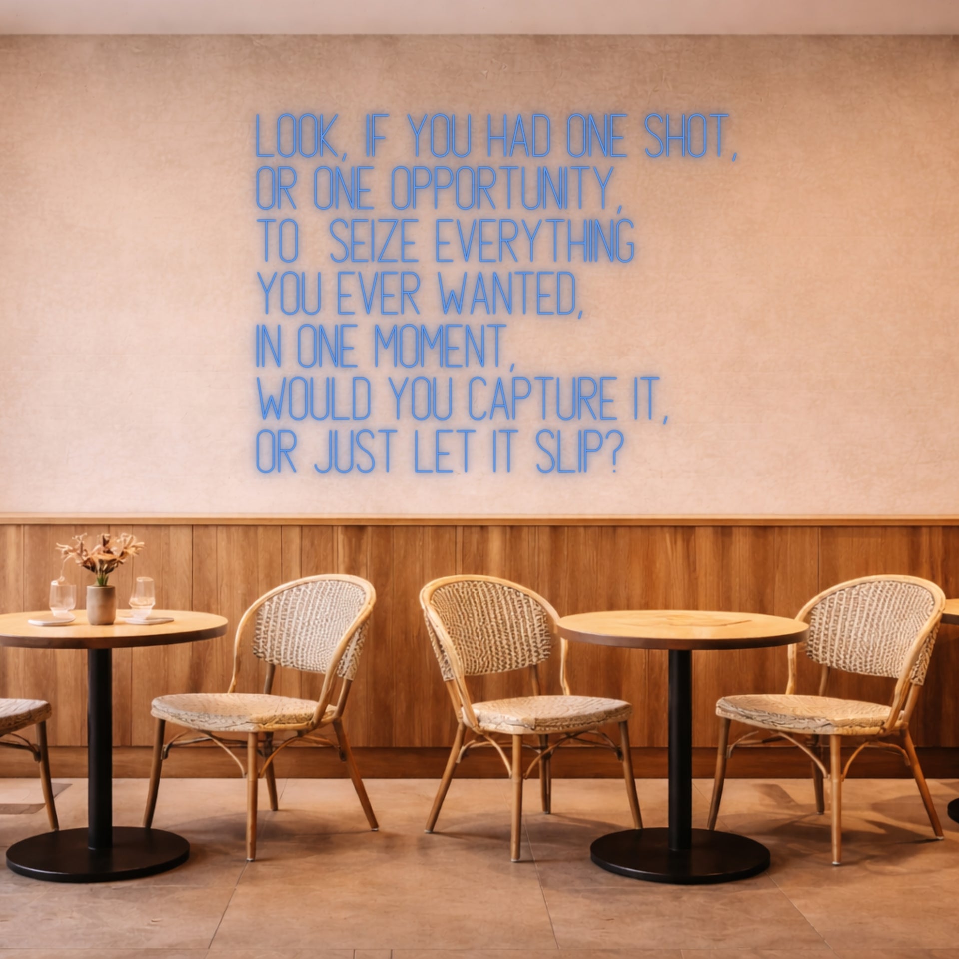 One Opportunity Neon Sign