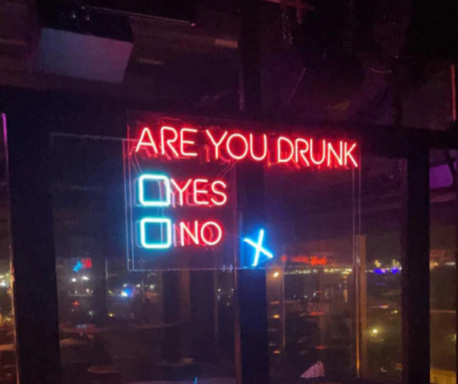 Are you drunk? LED Neon Sign Light