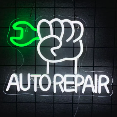 Auto Repair - Neon Sign
