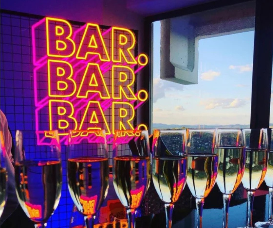 Bar Bar Bar LED Neon Sign Light