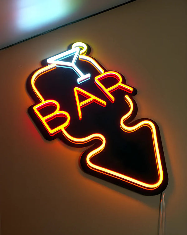 Bar Led Neon Sign Light