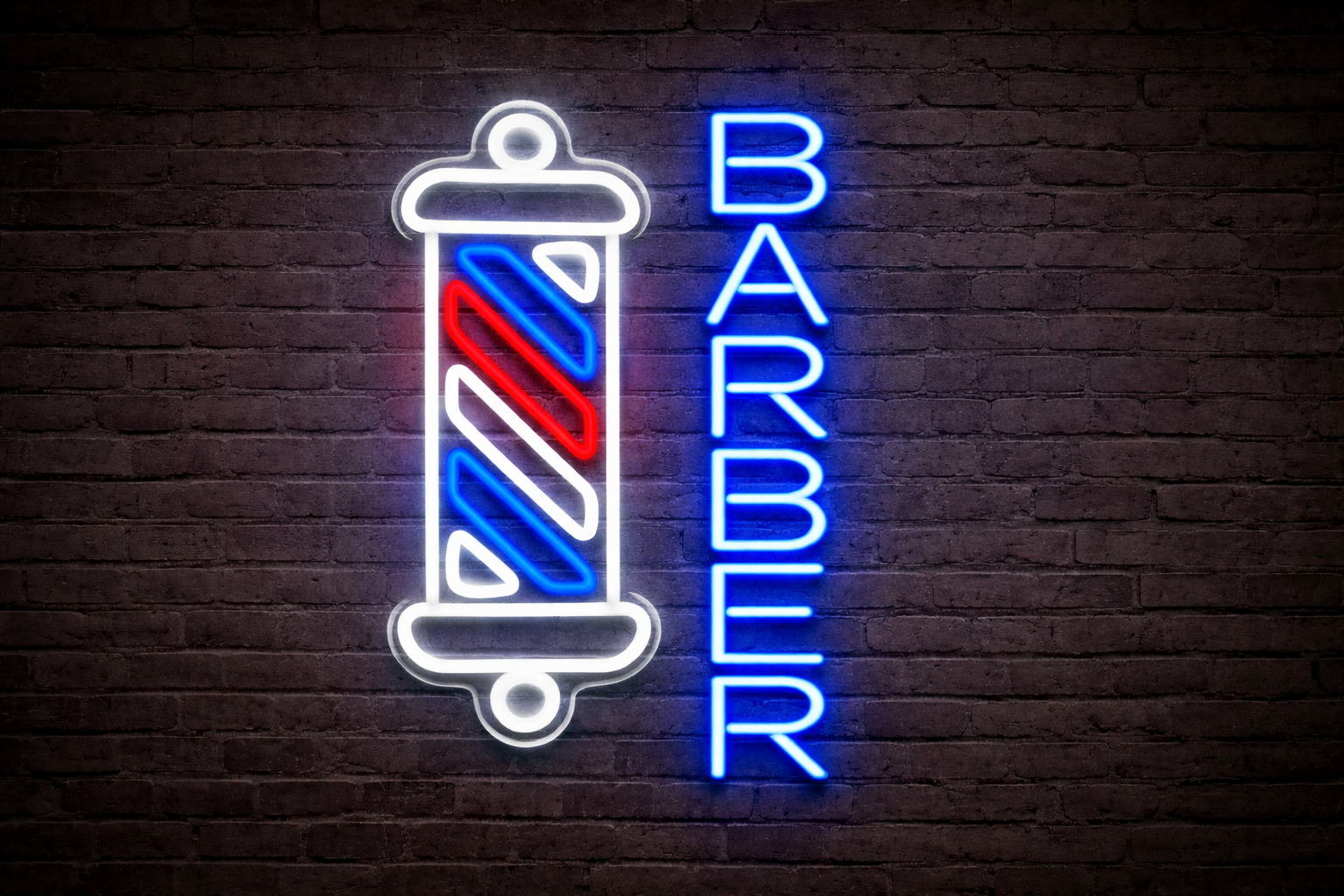 Barber - Neon Sign