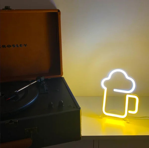 Beer Desktop LED Neon Sign Light Neon