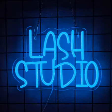 Lash Studio - Neon Design