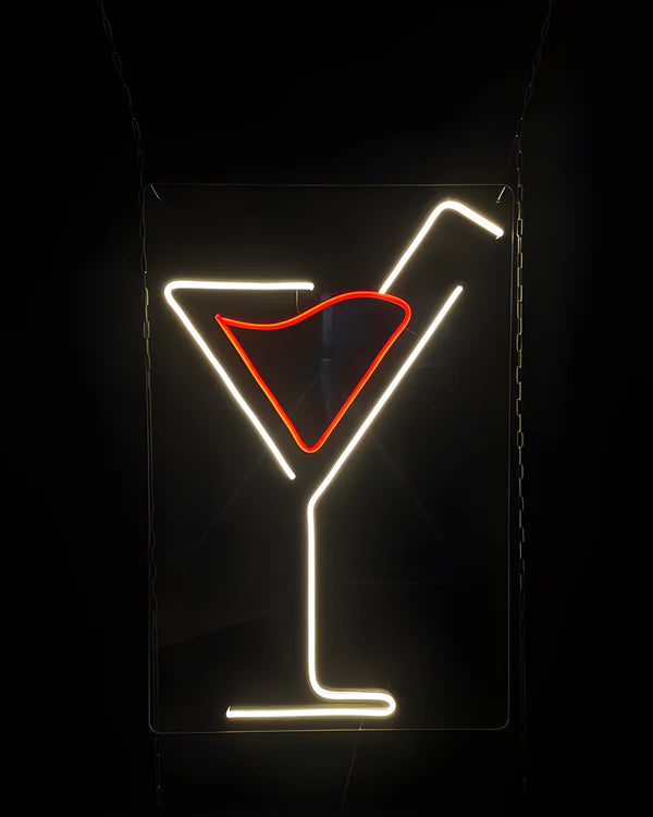 Cocktail LED Neon Sign Light
