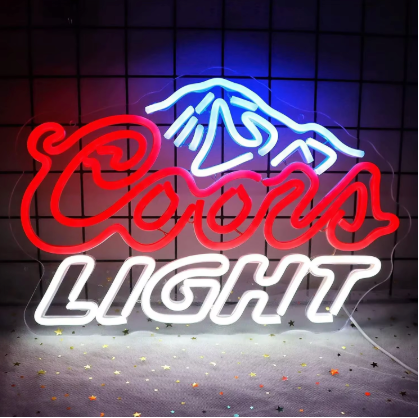 Coors Light  - Neon Sign