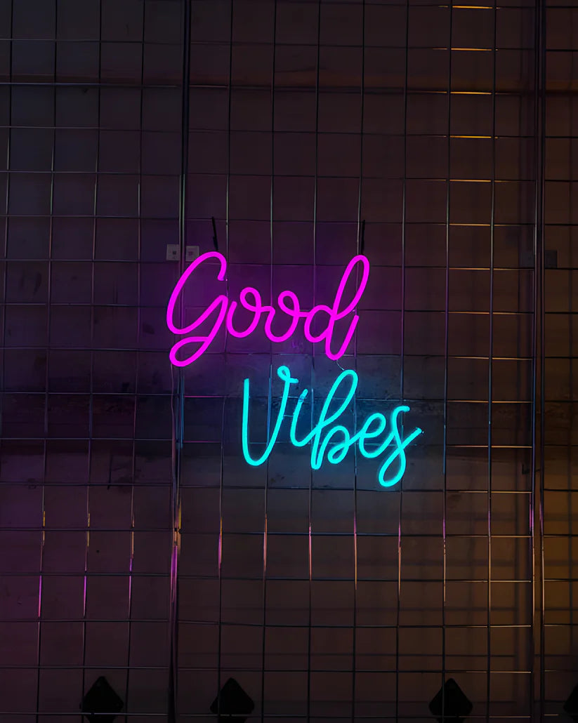 Good Vibes Led Neon Sign Light