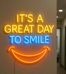 It's a Great Day to Smile - Neon Sign