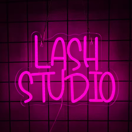 Lash Studio - Neon Design