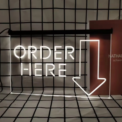 Order Here - Neon Sign