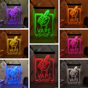 Vape Shop - Neon Sign