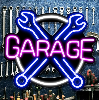 Garage - Neon Sign