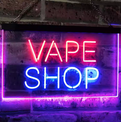 Vape Shop - Neon Sign