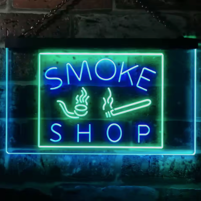 Smoke Shop - Neon Sign