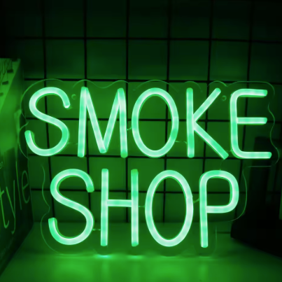 Smoke Shop - Neon Sign