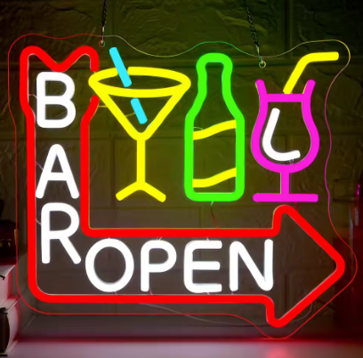 Bar Open - Neon Sign