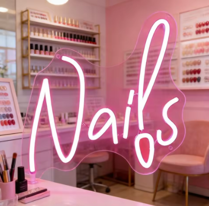 Nails - Neon Sign