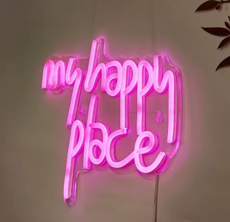 My Happy Place - Neon Sign