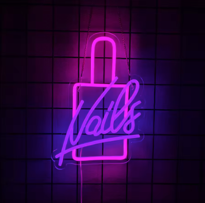 Nails - Neon Sign