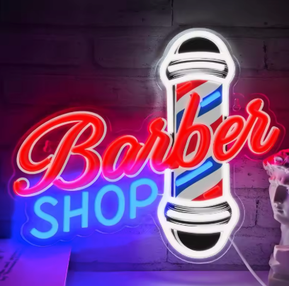 Barber Shop - Neon Sign