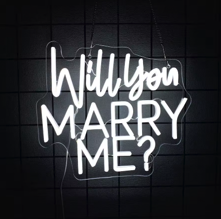 Will You Marry Me - Neon Sign