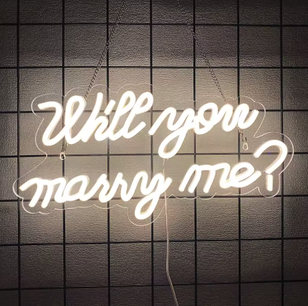 Will You Marry Me - Neon Sign