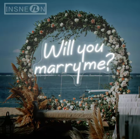 Will You Marry Me - Neon Sign
