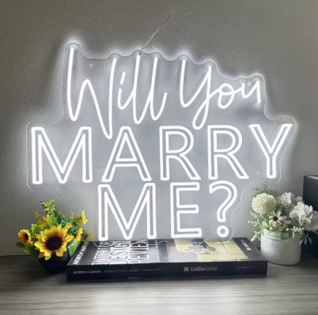 Will You Marry Me - Neon Sign