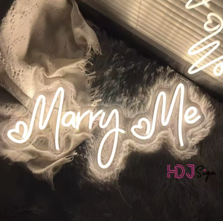 Marry Me - Neon Sign