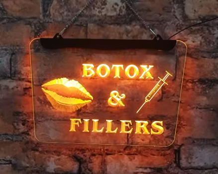 Botox & Fillers - Neon Sign