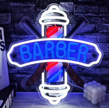 Barber - Neon Sign
