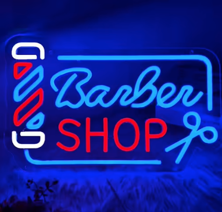 Barber Shop - Neon Sign