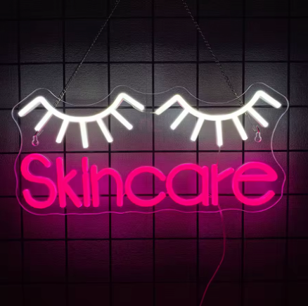 Skincare - Neon Sign