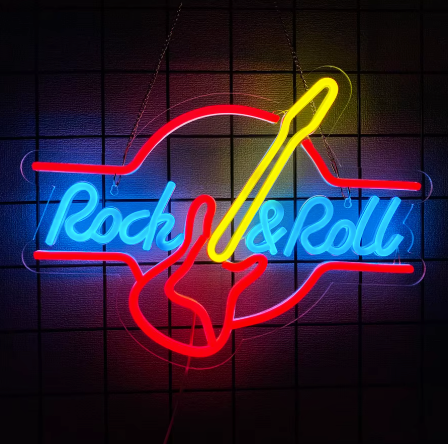 Rock 'N Roll - Neon Sign