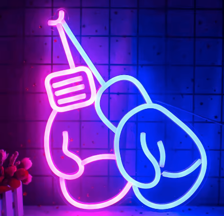 Boxing Fitness - Neon Sign