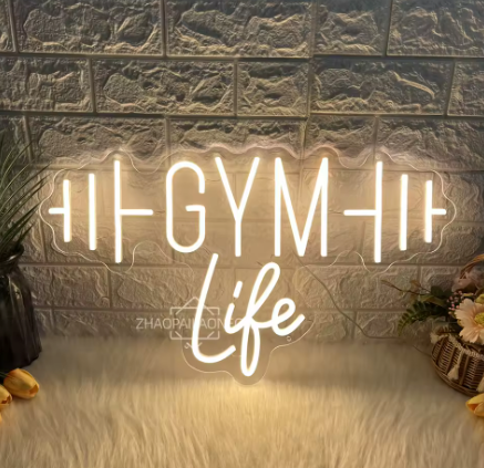 Gym Life - Neon Sign