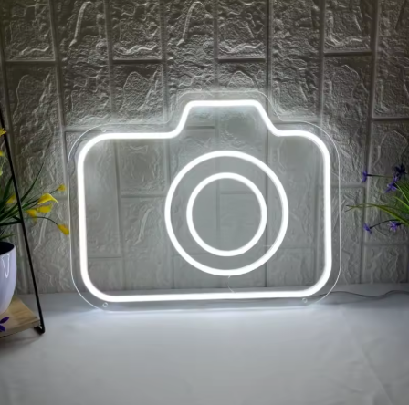 Camera - Neon Sign