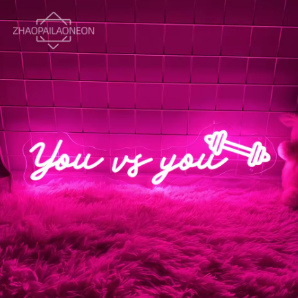 You vs You - Neon Sign