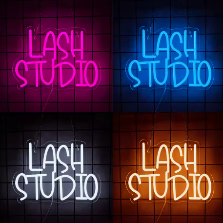 Lash Studio - Neon Design