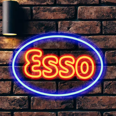 Esso - Neon Sign