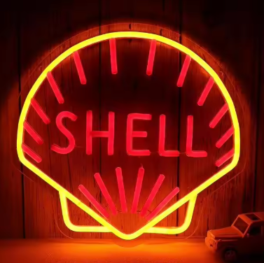 Shell - Neon Sign