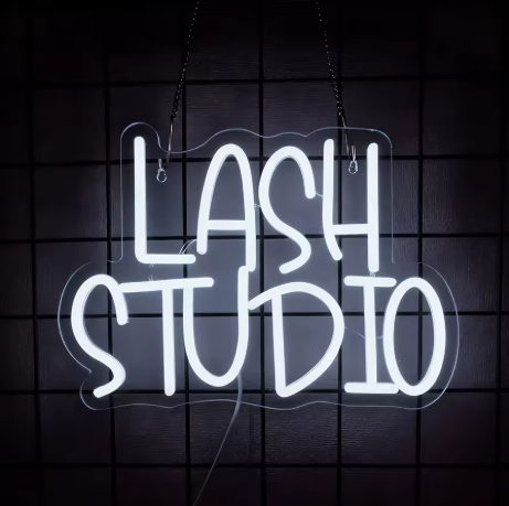 Lash Studio - Neon Design