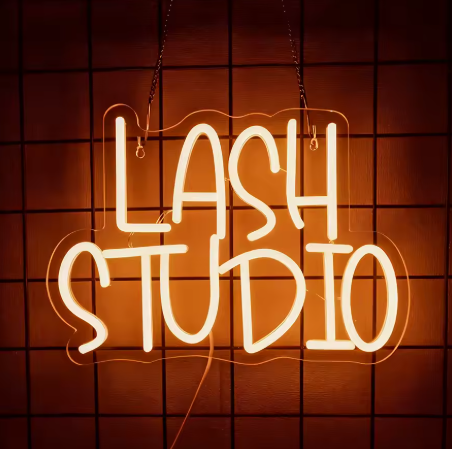 Lash Studio - Neon Design
