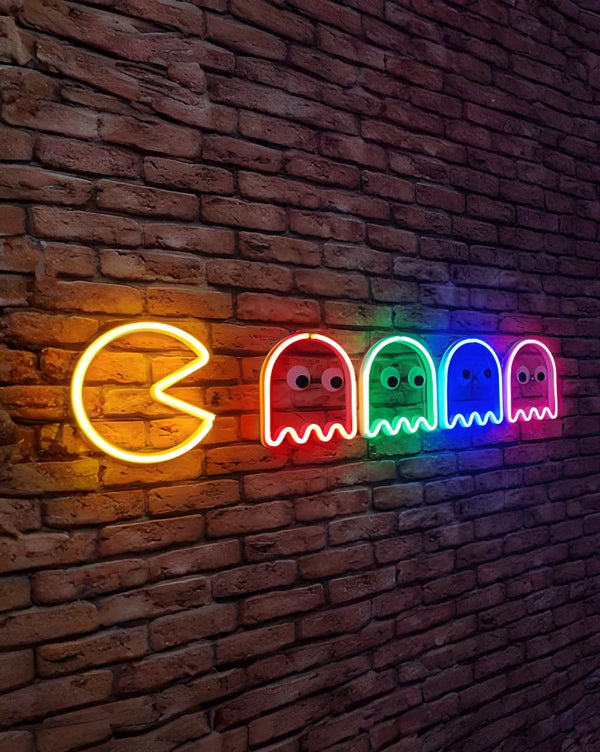 Pacman LED Neon Sign Light Neon