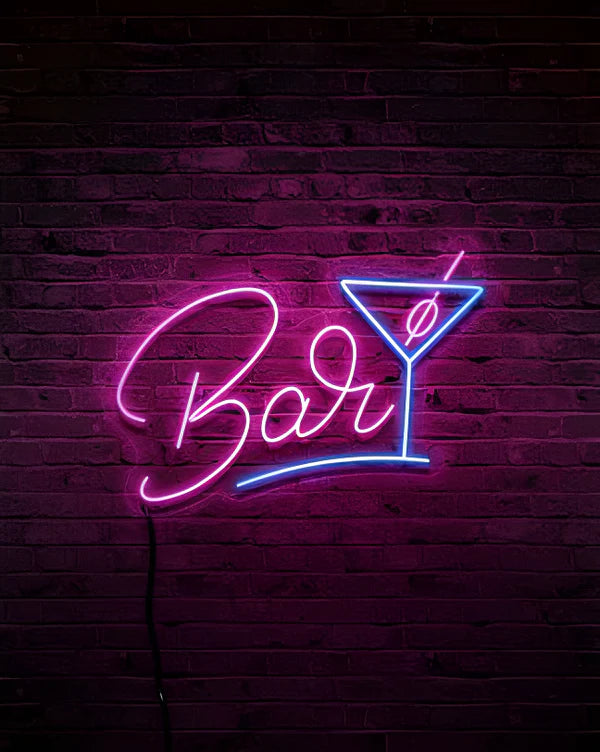 Cocktail Bar LED Neon Sign Light
