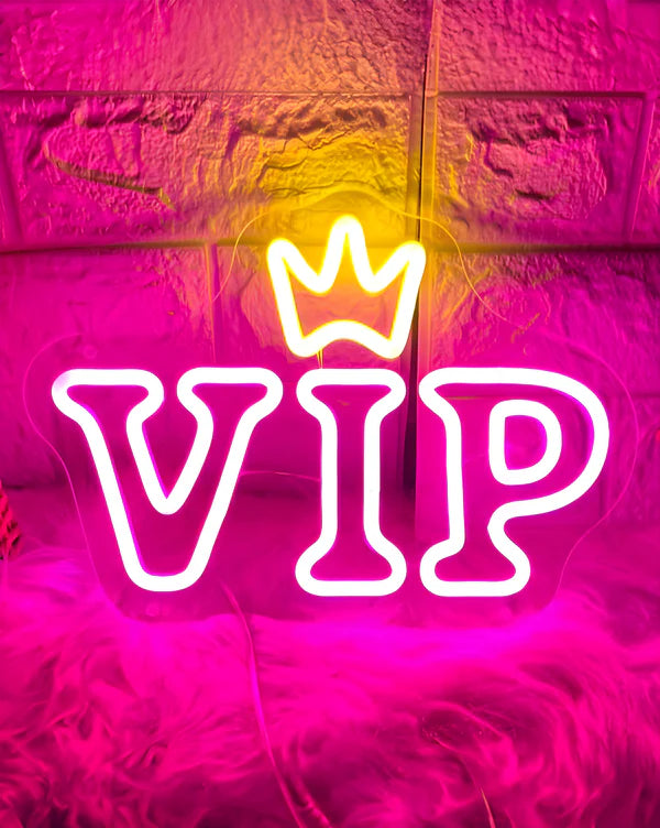 VIP LED Neon Sign Light