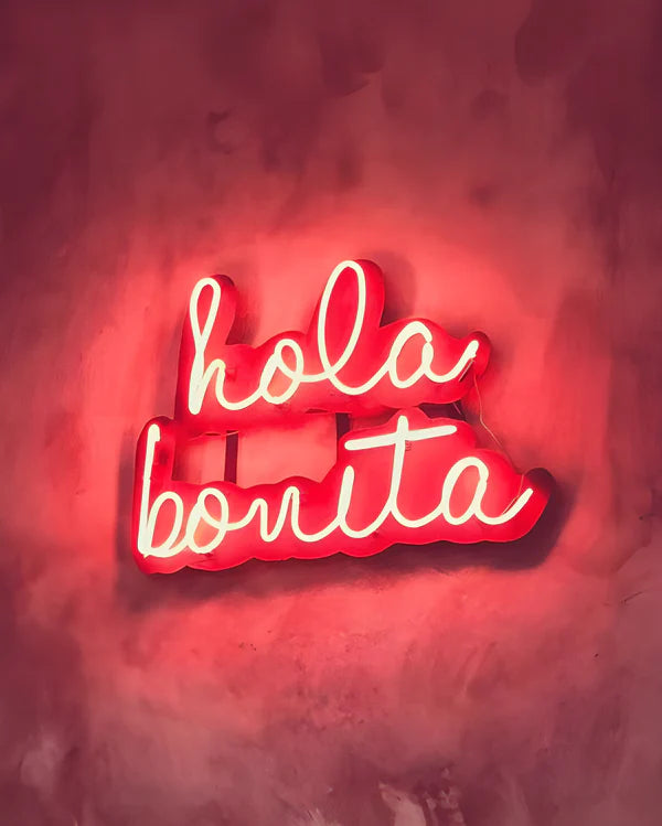 hola bonita LED Neon Sign Light